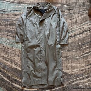 Women's Lululemon Lab Nomad Gray Moraine Windbreaker Parka Coat Jacket Sz Small